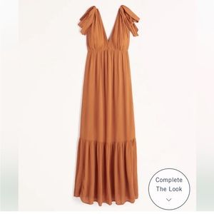 NWT XSP Tie-Strap Babydoll Midaxi Dress